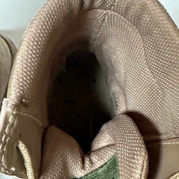 Military Mens Tan Brown Outdoors Work Boots - Picture 8 of 16